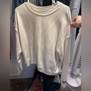 Daily Drills french terry crew neck sweatshirt